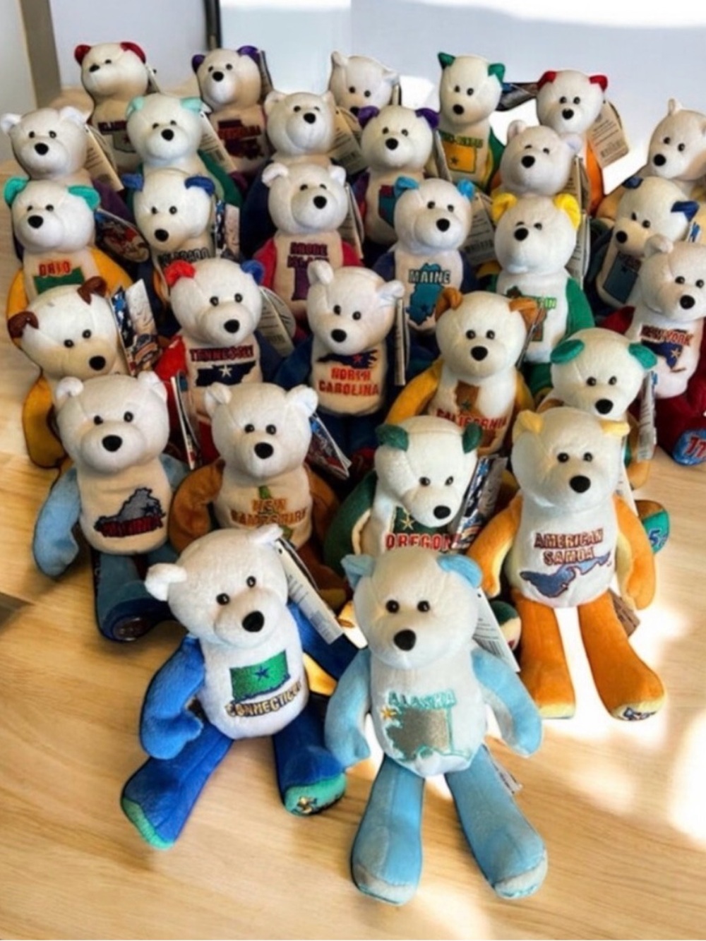 Coin Bear Plush Beanies collectible